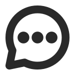 Comment Dots SVG Icon